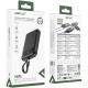 УМБ Acefast 10000mAh 22.5W PD,QC3.0 2xUSB-C,USB-A, with build Type-C cable, M13 Black