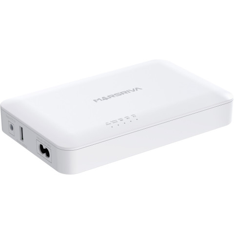 ДБЖ Marsriva DC UPS для роутерів KP2 DC+PoE+USB OUT, Select DC 9V/12V+ DC 5V, 18W 10000mAh (36Wh)