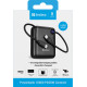 УМБ Sandberg 10000mAh 20W PD,QC3.0, USB-C In/Out, PowerThru, with built-in 2xUSB-C cables