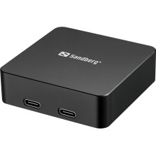 УМБ Sandberg Magnetic Wireless 5000mAh 20W PD, 2xUSB-C, QI-15W for Apple watch and Airpods