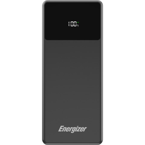 УМБ Energizer 27000mAh 65W PD,QC3.0,USB-А, 2хUSB-C, Micro-USB, LCD display,Black