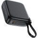 УМБ Acefast 10000mAh 20W PD,QC3.0 USB-C In/Out with build Type-C cable, M15 Black