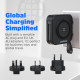 УМБ Energizer Magnetic Wireless 10000mAh 20W PD,AC зарядка,QI-15W, built-in USB-C,USB-А,USB-C In/Out