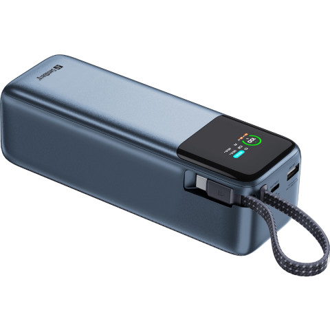 УМБ Sandberg 27000mAh 240W PD, USB-A, USB-C In/Out, with built-in Type-C cable 140W