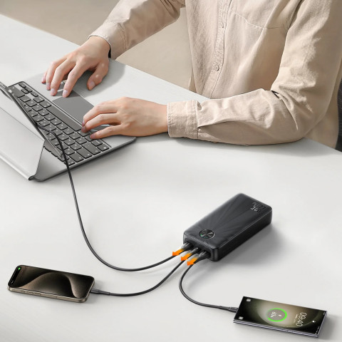 УМБ Joyroom 20000mAh 22,5W PD,QC3.0, 2xUSB-A, USB-C In/Out Black