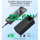 УМБ Choetech 40000mAh, 22,5W PD QC3.0, USB-C In/out, 2xUSB-A Li-pol чорна