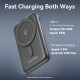 УМБ Vention Magnetic Wireless 10000mAh 20W PD USB-C In/Out, QI-15W Black