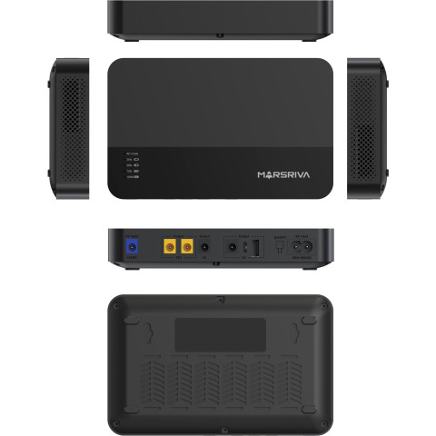 ДБЖ Marsriva DC Router UPS KP1EC 240VAC,4хDC+USB OUT, 2x5V/9V/2x12V 18W 8000mAh (30Wh) Li-ion