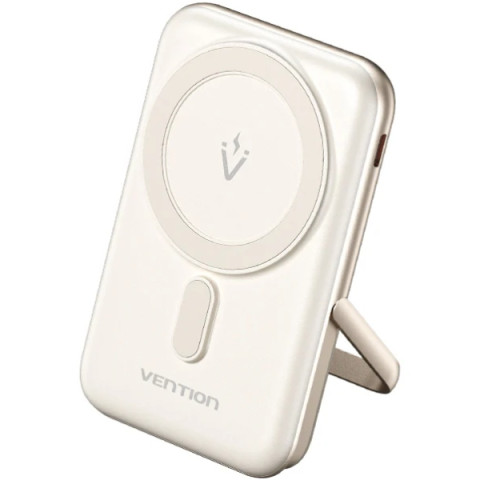 УМБ Vention Magnetic Wireless 10000mAh 20W PD USB-C In/Out, QI-15W White