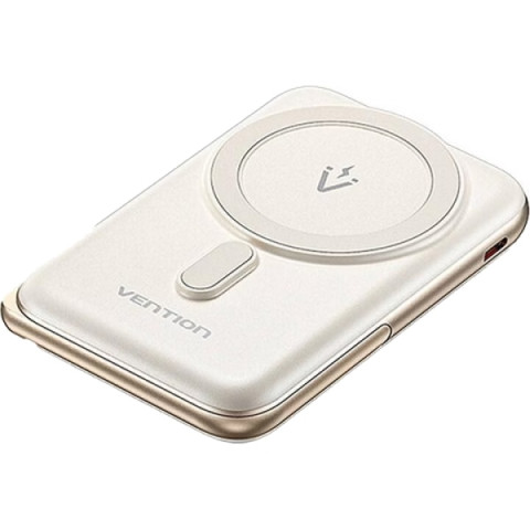 УМБ Vention Magnetic Wireless 10000mAh 20W PD USB-C In/Out, QI-15W White