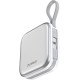УМБ Choetech Magnetic Wireless 10000mAh 22,5W PD USB-A,USB-C,build-in USB-C,Apple Watch charger
