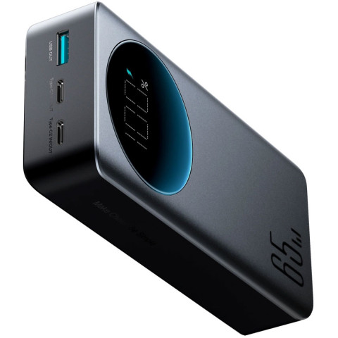 УМБ Joyroom 30000mAh 65W PD,QC3.0, USB-A, 2xUSB-C In/Out, Black