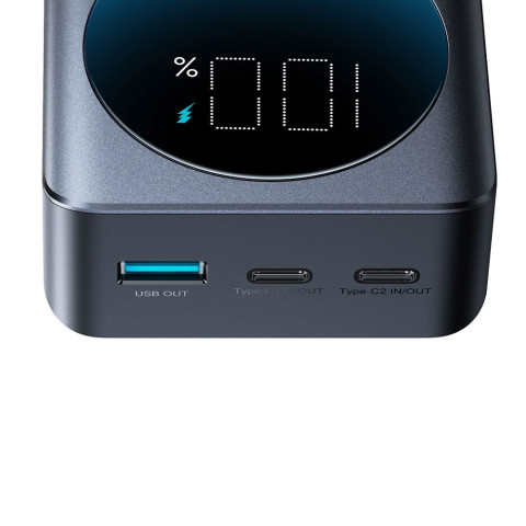 УМБ Joyroom 30000mAh 65W PD,QC3.0, USB-A, 2xUSB-C In/Out, Black