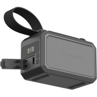 УМБ Sandberg 40000mAh,Survivor 100W, 2xUSB-С, USB-A, LED ліхтар, PowerThru, чорний