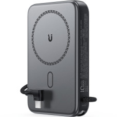 УМБ Acefast Magnetic Wireless 10000mAh 22.5W PD,QC 3.0 USB-C In/Out, QI 15W M24 Metal Gray