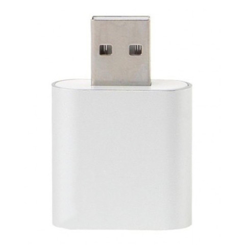 Звукова карта USB AUX jack, 2*TRS (Mic + Ear) Virtual 7.1 Channel, chip CZH-H077